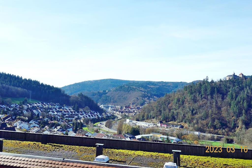 Apartment With Panoramic Views In The Black Forest Gernsbach Kültér fotó